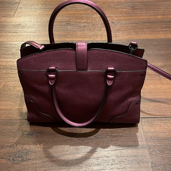Coach in EUC Crossbody/ Handbag in a Purple Color very unique a gorgeous - Picture 5 of 13